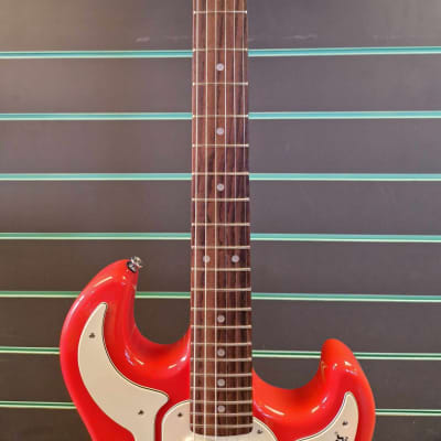 Burns Marquee Club Series Fiesta Red Electric Guitar image 5