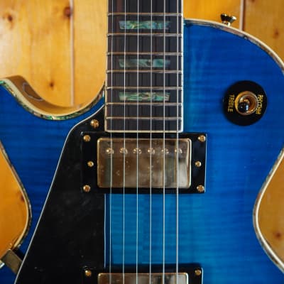 AIO SC77  *Left-Handed Electric Guitar - Blue Burst image 5