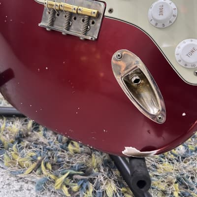 D'Light Custom Guitars "Dorothy" Alder Hardtail S-Style 2023 in Candy Apple Red image 3