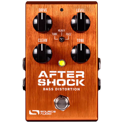 Reverb.com listing, price, conditions, and images for source-audio-aftershock-bass-distortion