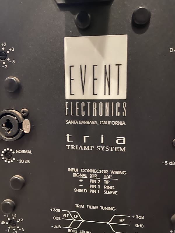 Event Tria triamp monitors 2010 Reverb