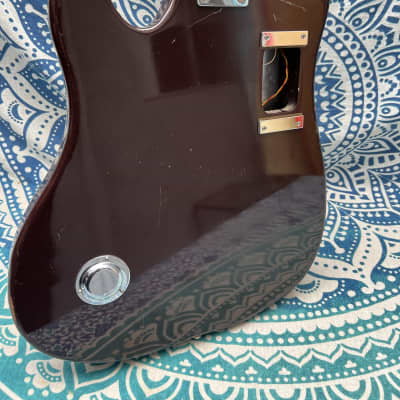 1960s Silvertone 1487 Electric Guitar Made by Teisco in Japan -Goldfoil Pickup image 7
