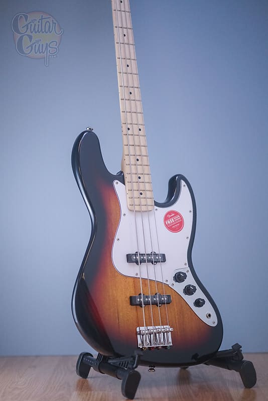 Squier Affinity Series Jazz Bass 3-Tone Burst DEMO | Reverb