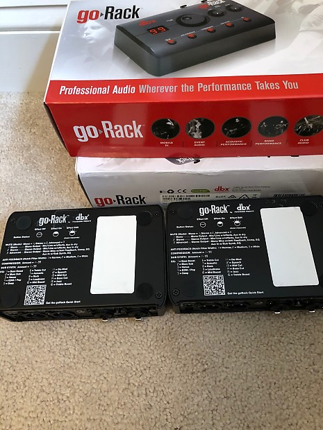 dbx goRack - set of two | Reverb dbx goRack - set of two | Reverb