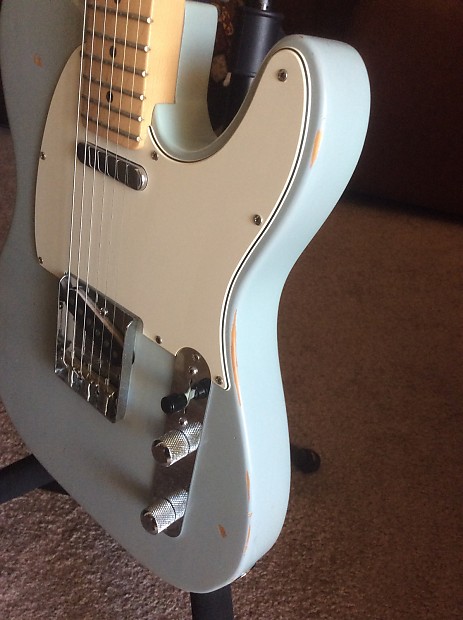 U.S. Fender Telecaster Rare Daphne Blue Nice! | Reverb