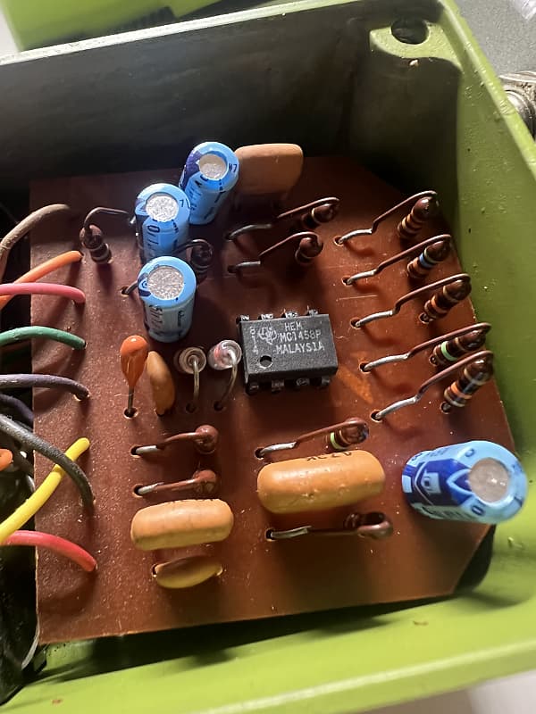 Maxon D&S II 1970s - Light Green | Reverb