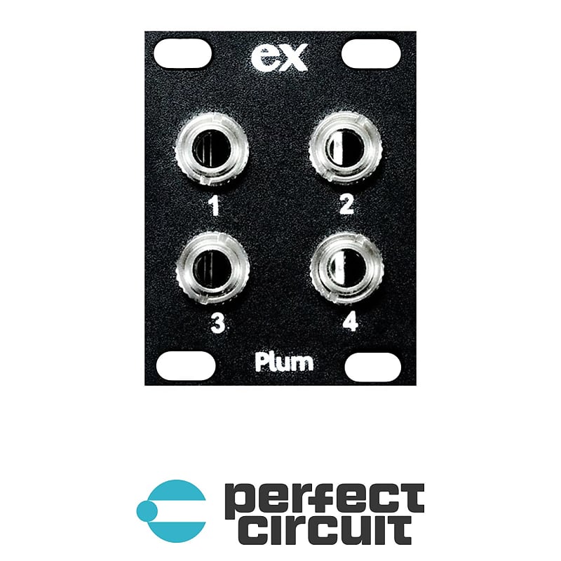 Plum Audio ex6 Expander 1U (Black) image 1