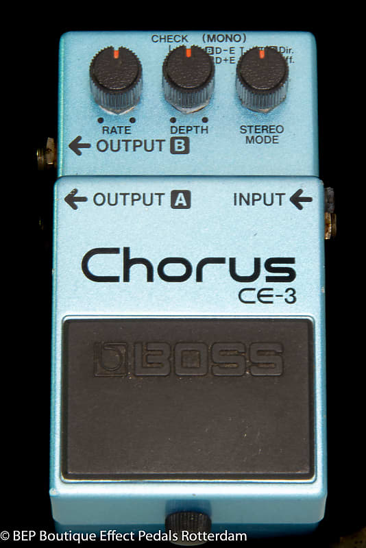 Boss CE-3 Chorus Ensemble 1987 s/n 745000 Japan as used by David Gilmour