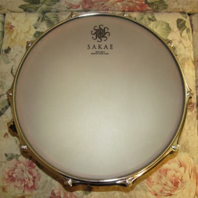 Sakae CSD1460BV 14" x 6" Concert Snare Drum - 2014 - Bubinga Shell image 7