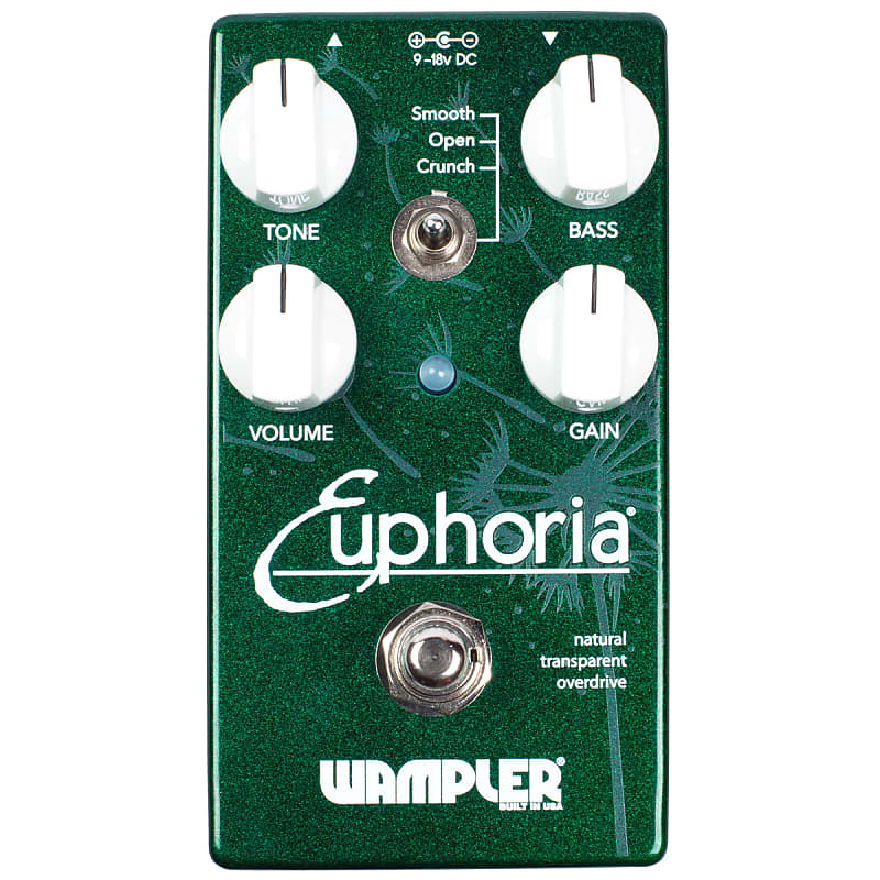 Wampler Euphoria Overdrive Effects Pedal image 1