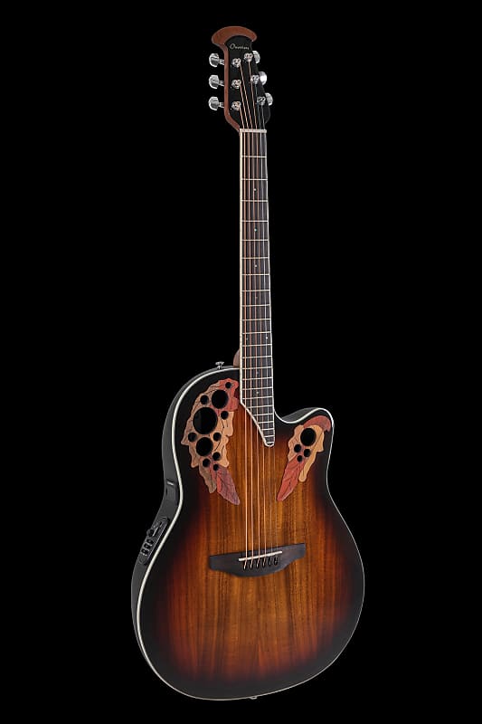 Ovation CE48P-KOAB-G E-Acoustic Guitar Celebrity Elite Plus Super Shallow  Koa Burst