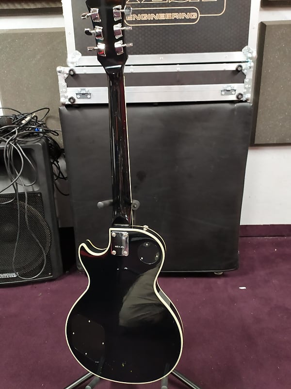 Maya Les Paul Custom 1980 Black MIJ | Reverb