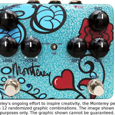Keeley Monterey Rotary Fuzz Vibe Effects Pedal image 4