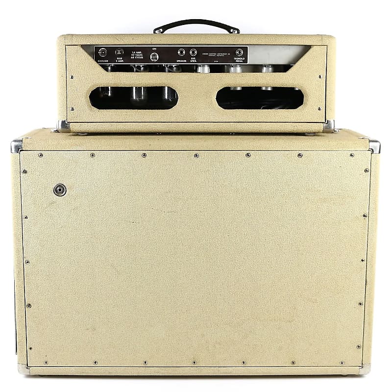Fender Tremolux 6G9-A 30-Watt 1x10" Piggyback Guitar Amp 1960 - 1963 image 2