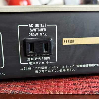 Technics SH-R808 remote control for audio Cassette Deck Nakamichi & Reel Recorder image 9