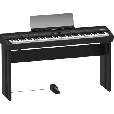 Brand New Roland FP-90 Black Portable Stage Piano 88 Weighted Key with Roland Carrying Bag with Wheels - CB-G88LV2 image 6