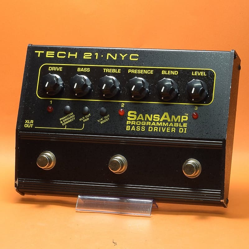 Tech 21 SansAmp Programmable Bass Driver DI