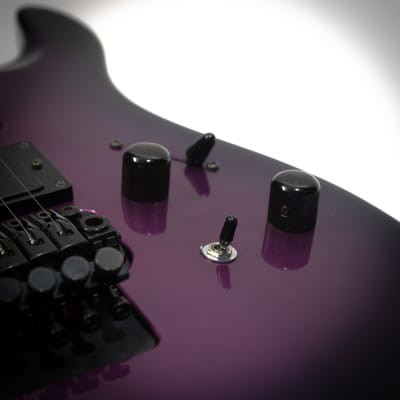 1994 Aria Pro II Magna Series Electric Guitar - Metallic Purple Burst image 11