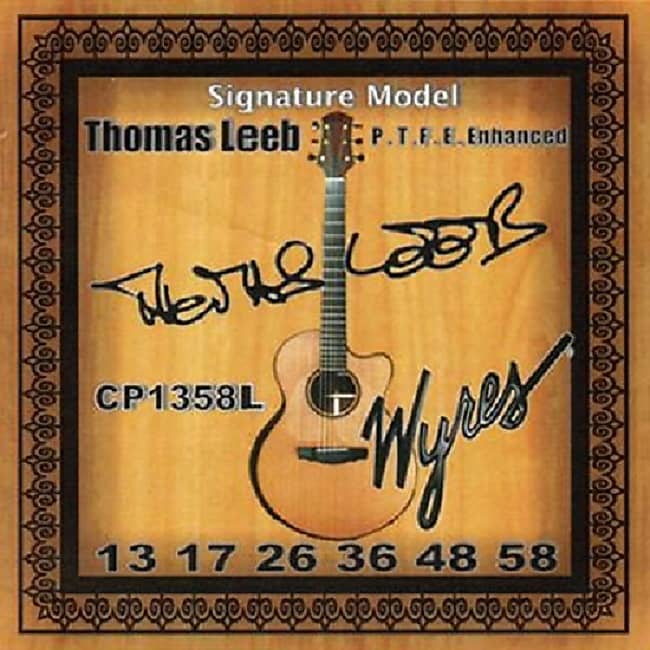 Wyres Thomas Leeb Signature PTFE Coated Phosphor Acoustic Guitar