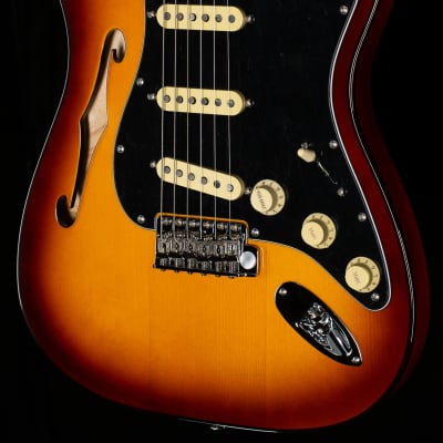 Fender Limited Edition Suona Stratocaster Thinline Ebony Fingerboard Violin Burst (017) for sale