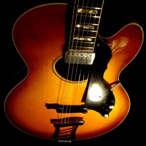 Hagstrom JIMMY D'AQUISTO  1978 Amber Sunburst. EXTREMELY RARE. D'Angelico Trained Builder. BEAUTIFUL image 15