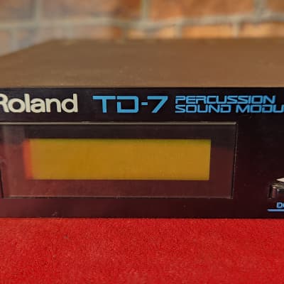 Roland TD-7 Drum Sound Module w/ Power Supply, 3 PD7 Pads & 2 Mounts image 3