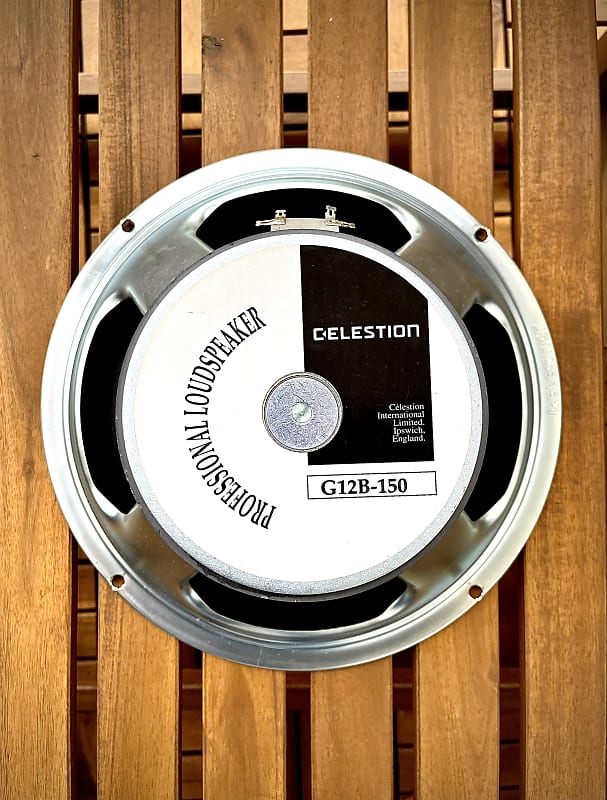 Celestion G12B-150 2000's - Black & White | Reverb The