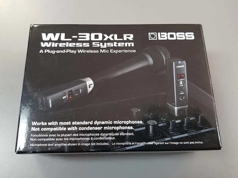 Boss WL-30XLR Wireless System image 1