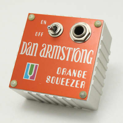 Dan Armstrong orange squeezer ギターコンプレッサー Vintage Dan Armstrong Orange Squeezer Compressor Guitar
