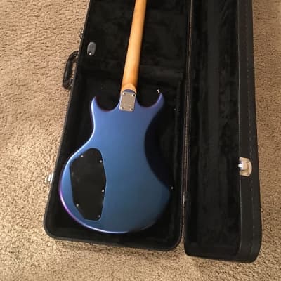 Ibanez Musician MC-100 custom electric guitar made in Japan 1977 in custom Nascar Metallic blue / purple with hard case image 7