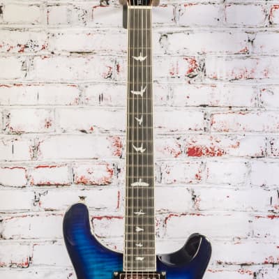PRS - Paul Reed Smith SE Hollowbody II - Hollowbody Electric Guitar - Faded Blue Burst - w/ Hardshell Case image 3