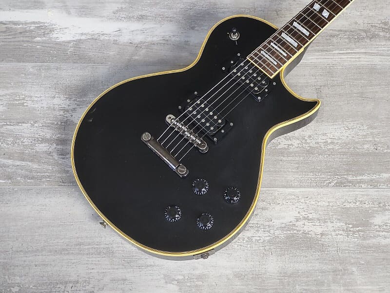 1997 Greco Japan LG-70 Eclipse Style Les Paul (Black)