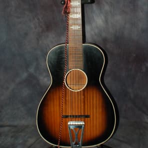 1940's Stella by Harmony Cowboy Strap Student Parlor Faux