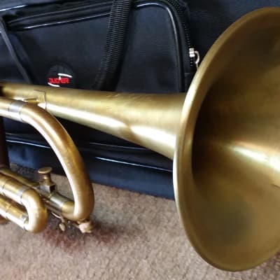 Olds Pinto 1972 Vintage Trumpet With Custom Jazz Brush-Brass Finish In Excellent Condition image 1
