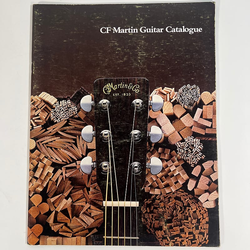 CF Martin Guitar 1976 Catalogue, Original Reverb