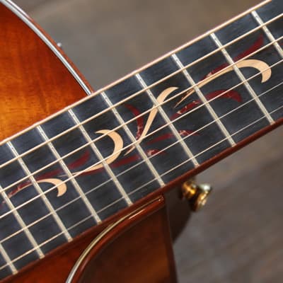 MINTY! 2019 Taylor Custom Grand Orchestra Grade-A Koa Acoustic/ Electric Guitar Shaded Edge Burst + OHSC (5906) image 8