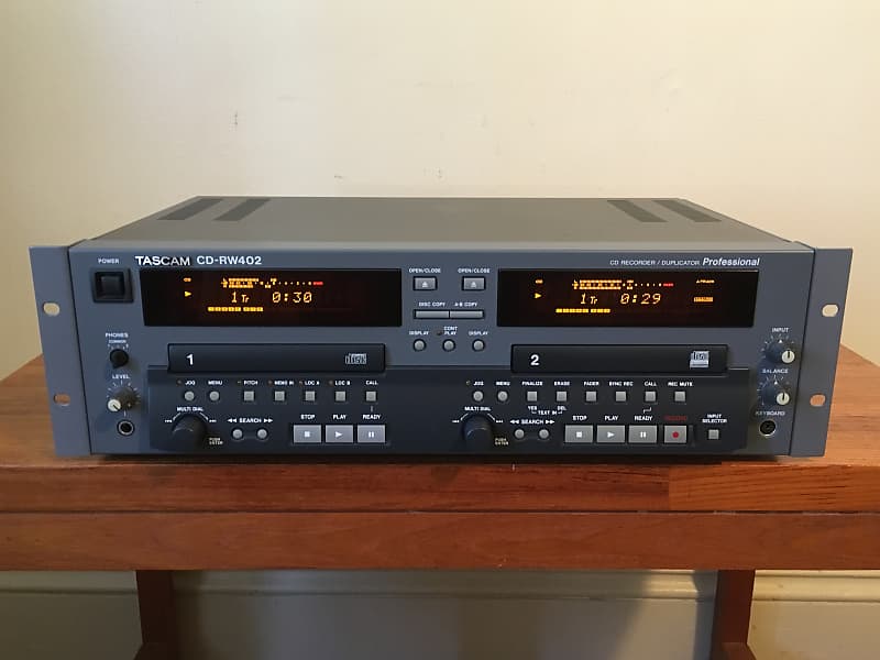 TASCAM CD-RW402 Professional CD Recorder / Player / Duplicator. Perfect  Working Condition.