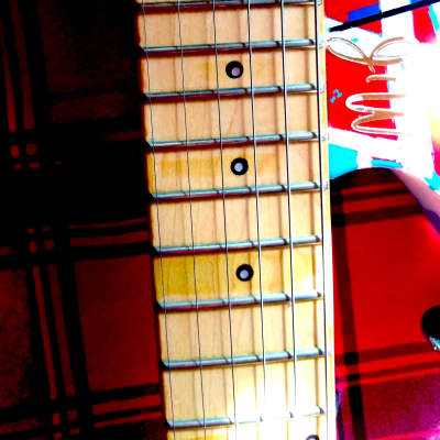 EVH Wolfgang Standard 2018 - Blue Color & Hand Painted EVH Red & White & Blue image 22
