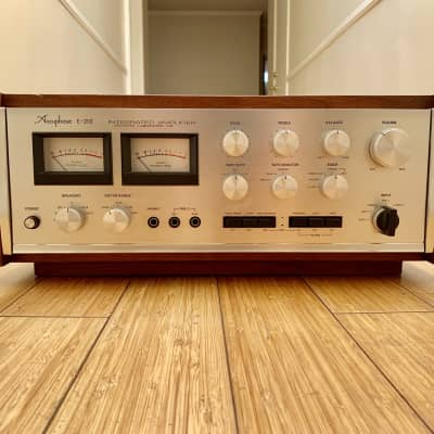 Accuphase E-202 Silver wood | Reverb Canada