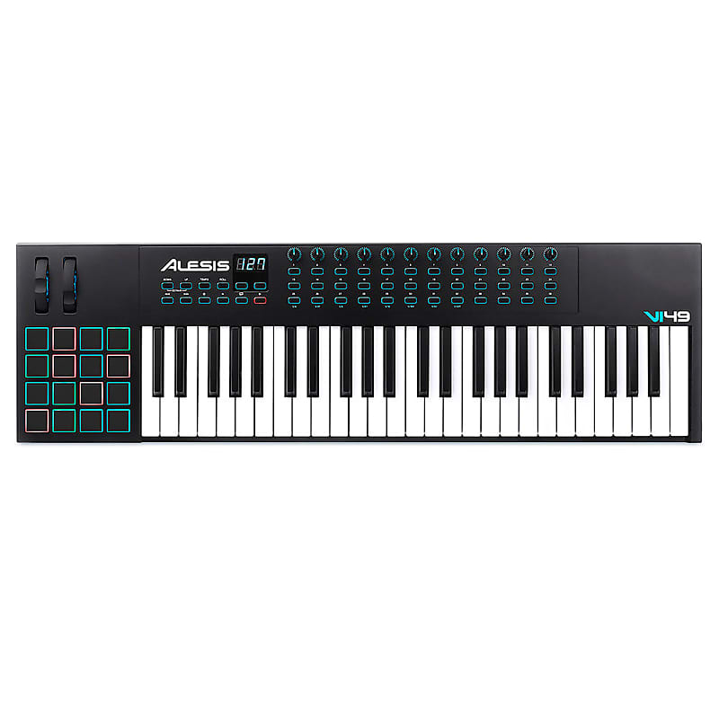 Alesis VI49 USB MIDI Keyboard / Pad Controller image 1