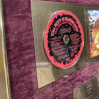 Stan Lynch Tom Petty and The Heartbreakers, Ireland, Into The Great Wide Open, Gold Record (#14) image 4