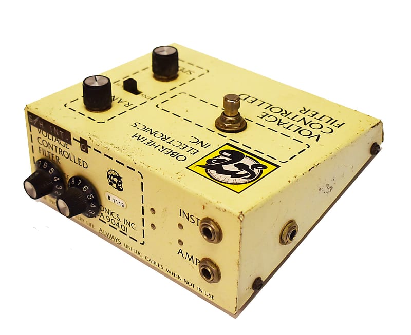 ギター Oberheim Voltage Controlled Filter 1970s Oberheim Voltage Controlled Filter 1970's | Reverb