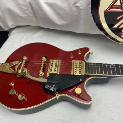 Gretsch G6131T-62VS Vintage Select '62 Jet Guitar with Bigsby + COA & Case 2019 - Vintage Firebird Red image 5
