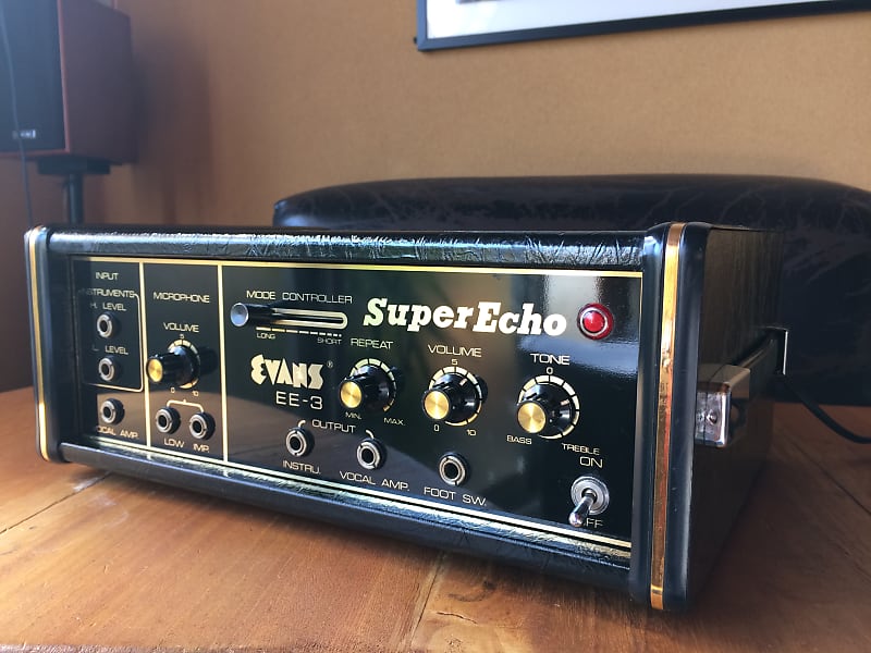 Evans EE-3, Super Echo. Tape Echo Machine