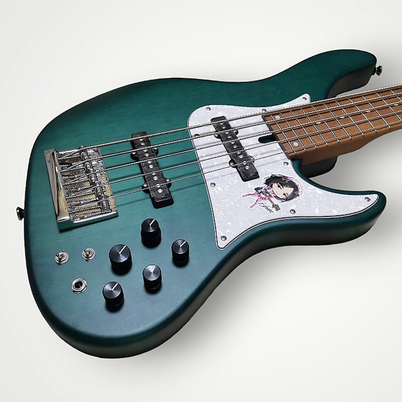 Bacchus WL524-HJ-Freaks - Matte transparent teal | Reverb