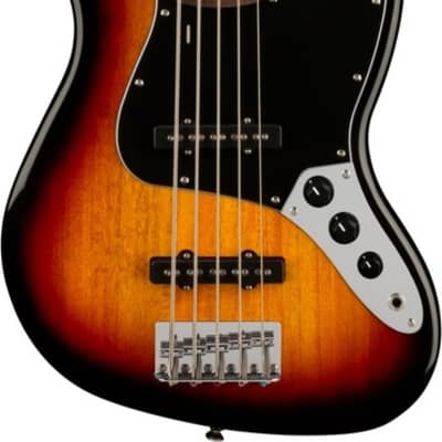 Squier Jazz Bass PR839 5 String Bass Guitar (Springfield, NJ) | Reverb