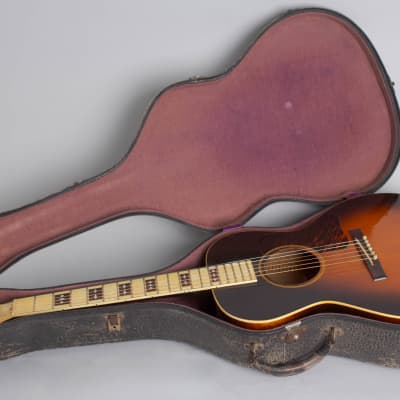 Gibson  L-C Century of Progress Flat Top Acoustic Guitar (1935), ser. #213A-1 (FON), original black hard shell case. image 10
