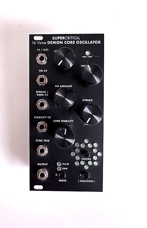 Supercritical Synthesizers Demon Core Oscillator