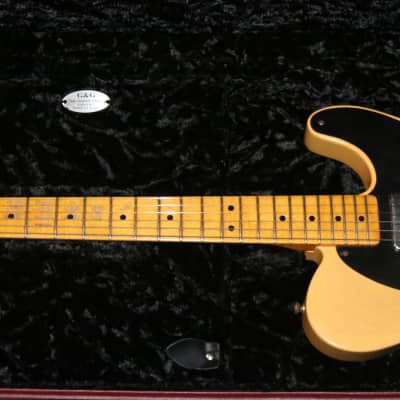 Fender Custom Shop 60th Anniversary Series Broadcaster 2010 Heavy Relic Nocaster Blond image 1