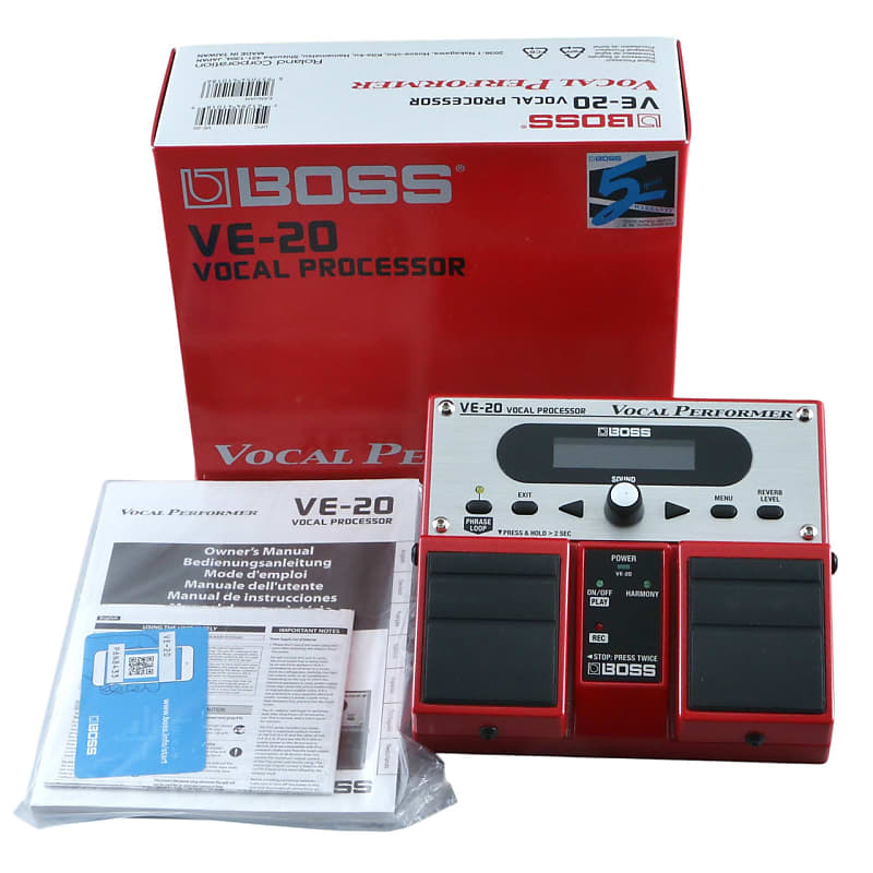Boss VE-20 Vocal Performer Vocal Effects Pedal P-28463 | Reverb